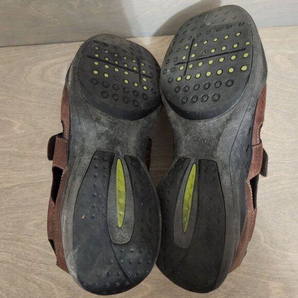 Clarks Brown Leather Fisherman Sandals Mens Size‎ 10M Casual Comfort Shoes main image 2